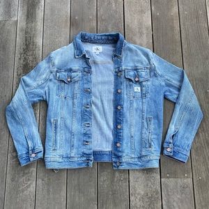 Calvin Klein Blue Denim Trucker Jacket